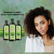 Mamado Rosemary & Mint Hair Scalp Growth Oil 150ml, Mamado, Beautizone UK