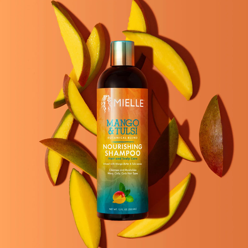 Mielle Mango & Tulsi Nourishing Shampoo 12oz, Beautizone UK, Beautizone UK