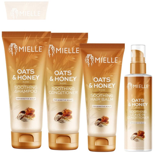 Mielle Oats & Honey Super 4 Bundle, Mielle Organics, Beautizone UK