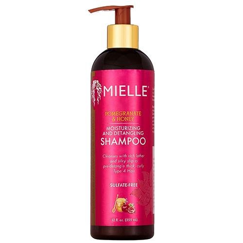 Mielle Organics Pomegranate & Honey Moisturizing and Detangling Shampoo for Type 4 Hair, 12 fl. oz | Beautizone UK