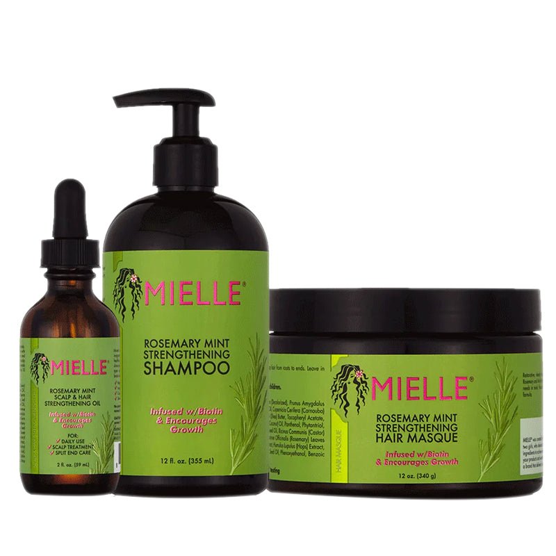 Mielle Organics Rosemary Mint Strengthening Shampoo - 12 fl oz