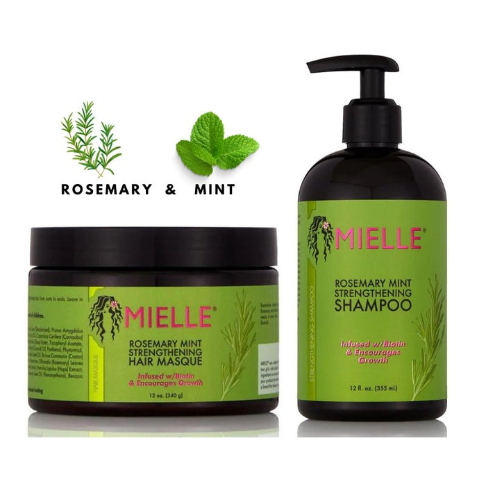 Mielle Rosemary Mint Masque & Shampoo Set, Mielle Organics, Beautizone UK