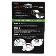 Murray Collection Afro Twist Twist & Lock 2 in 1 Comb AFRPK2, Magic Accessories, Beautizone UK