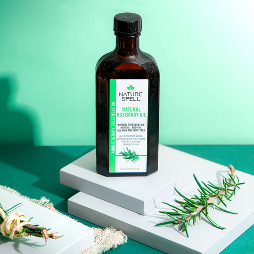 Nature Spell Rosemary Oil For Hair & Skin 150ml, Nature Spell, Beautizone UK