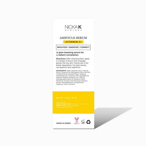 Nicka K Ampoule Serum - Vitamin C 30ml, NICKA K, Beautizone UK