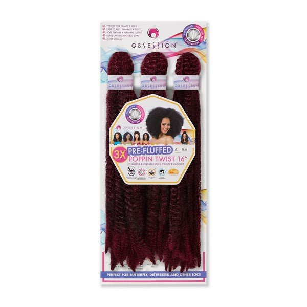 Obsession Bulk : 3x Poppin Twist 16" Inches, Obsession, Beautizone UK