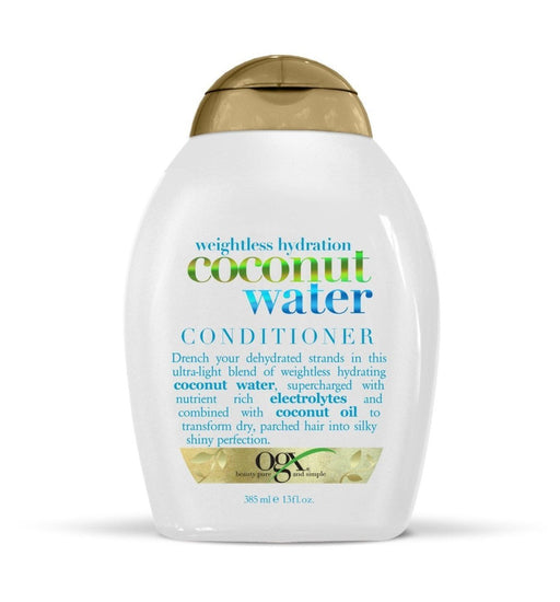 OGX Weightless Hydration + Coconut Water Conditioner 385 ml, OGX, Beautizone UK
