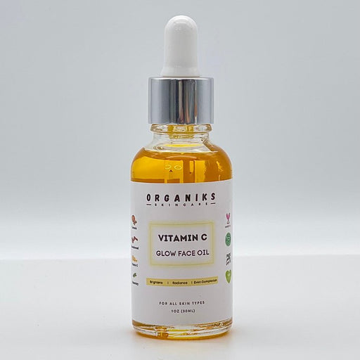 Organiks Vitamin C Glow + Brighten Face Oil 30ml, Organiks, Beautizone UK