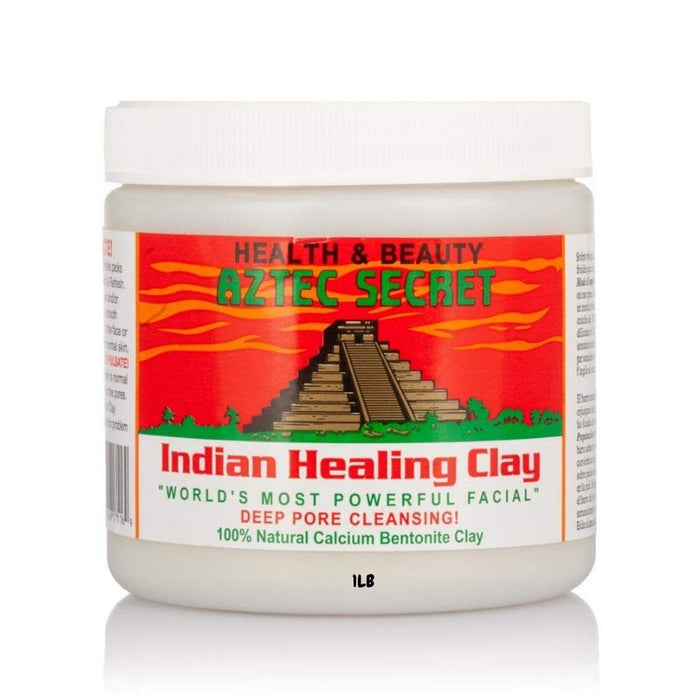 Aztec Secret Indian Healing Clay Face Mask - Jar 1LB, Aztec Secret, Beautizone UK