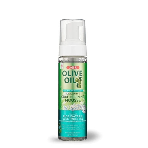 ORS Max Moisture Super Soft Style Curl Defining Mousse Infused With Rice Water (7.0 Oz), ORS, Beautizone UK