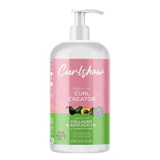 ORS Olive Oil Curlshow Curl Creator Infused with Collagen & Avocado Oil 473ML, ORS, Beautizone UK