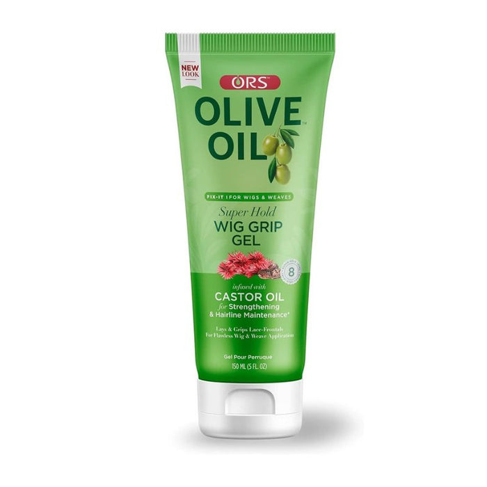 ORS Olive Oil Fix IT Wig Grip Gel Super Hold with Castor Oil 150ml, ORS, Beautizone UK