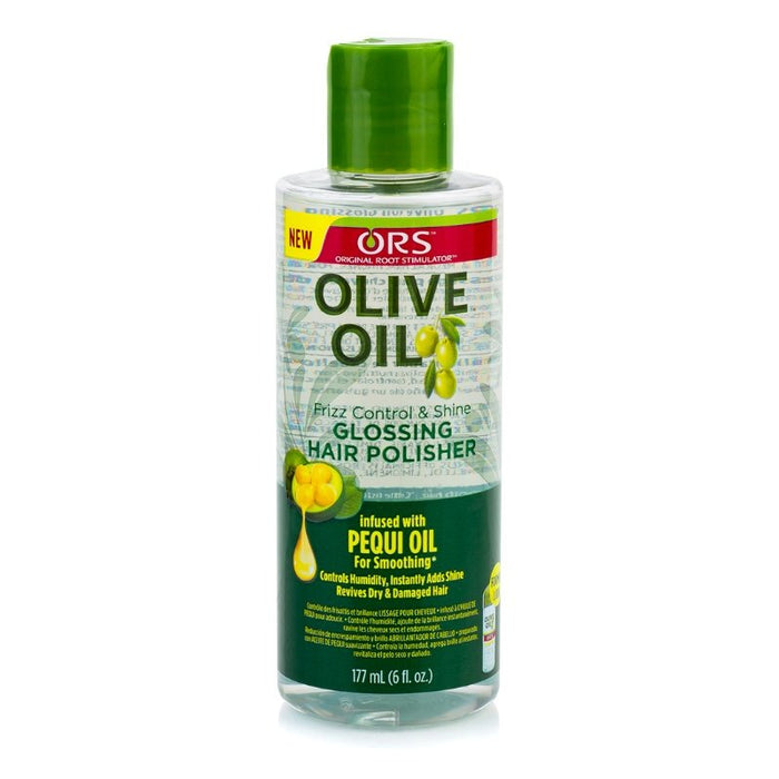 ORS Olive Oil Glossing Hair Polisher 6 oz (Frizz Control & Shine)