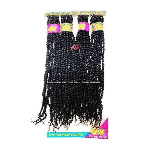 Impression Bulk l Passion Twist l Locs l Pre Looped l Crochet Hair l 4x Value Pack l 18" Lengths, Impression, Beautizone UK