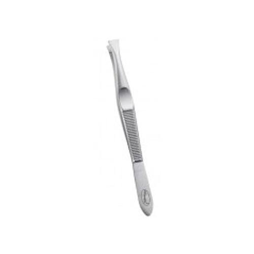 Fine Lines Tweezers Chorme Plated Straight 8cm # 201-08, Fine Lines, Beautizone UK