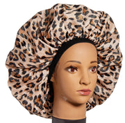 RED BY KISS SATIN DAY & NIGHT CAP - LEOPARD SJ (HDNP05), Red By Kiss, Beautizone UK