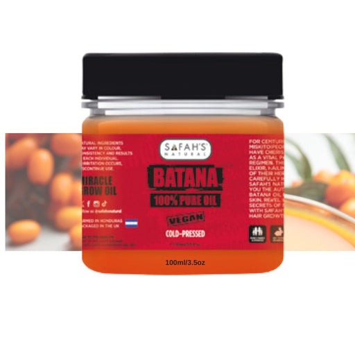 Safah Natural BATANA OIL (100% Pure) Jar 100ml, Safah's Natural, Beautizone UK