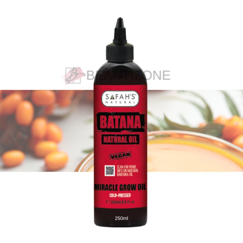 Safah Natural BATANA Oil Vegan Miracle Growth Oil 250ml, Safah's Natural, Beautizone UK