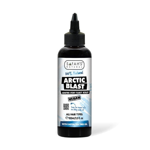 Safah's 100% Natural Arctic Blast Vegan Hair Oil 100ml, Safah's Natural, Beautizone UK