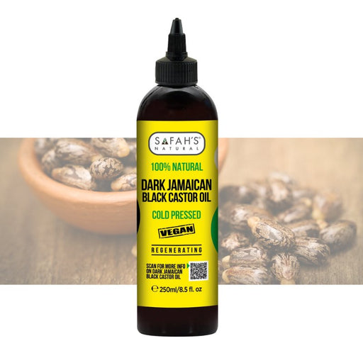 Safah's 100% Natural Dark Jamaican Black Castor Oil Vegan, Safah's Natural, Beautizone UK