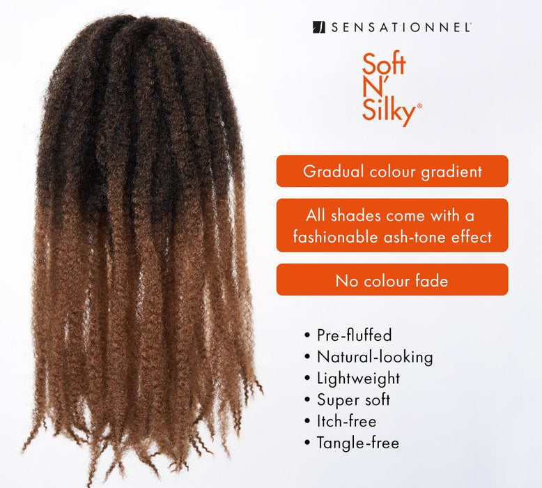 Sensationnel Soft n Silky Afro Kinky Twist Braid (All Colors), Sensationnel, Beautizone UK