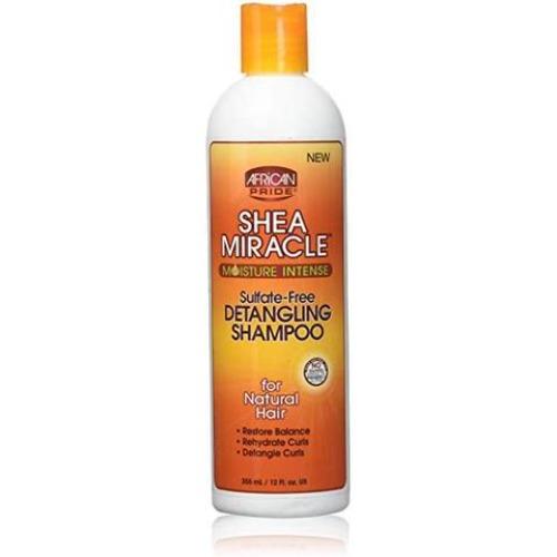 African Pride Shea Miracle Sulphate Free Detangling Shampoo 355ml, African Pride, Beautizone UK