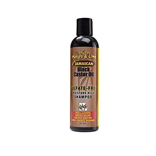Jamaican Mango & Lime Jamaican Black Castor Oil Sulphate Free Shampoo 237ml, Jamaican Mango & Lime, Beautizone UK