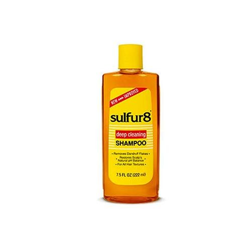 Sulfur 8 Deep Cleaning Shampoo 7.5oz/222ml, sulfur8, Beautizone UK