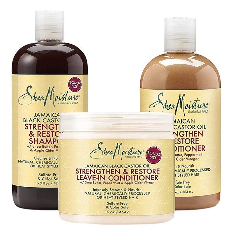 Shea Moisture Jamaican Castor Oil Bundle Deal, SHEA MOISTURE, Beautizone UK
