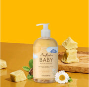Shea Moisture Raw Shea Chamomile & Argan Oil Wash & Shampoo 384ml, SheaMoisture, Beautizone UK