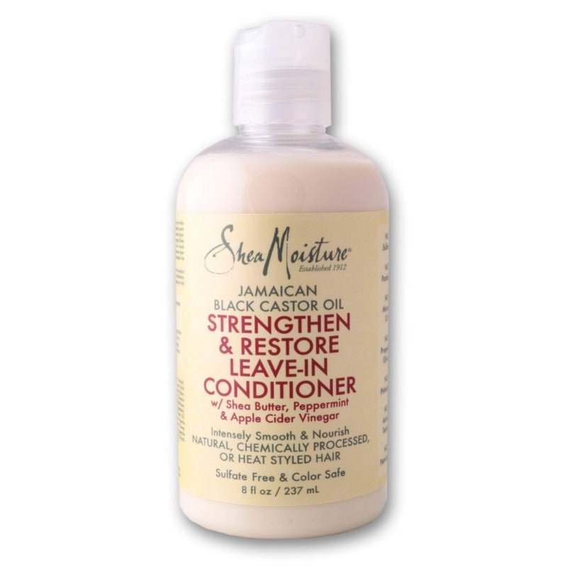 Shea Moisture Strengthen & Restore Leave In Conditioner 8oz/237ml, Leave-In Conditioner, Beautizone UK