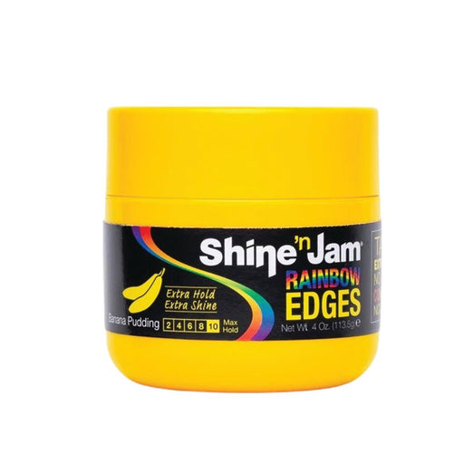 Shine N Jam Rainbow Edges Banana Pudding 4 oz, Shine 'n Jam, Beautizone UK