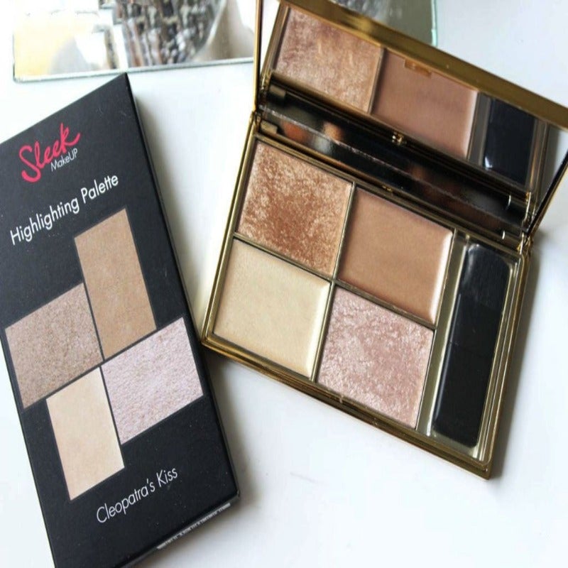 Sleek MakeUP Highlighting Palette - Cleopatra's Kiss - New Box .31 oz, Sleek, Beautizone UK