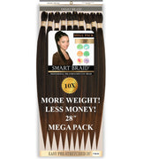 Smart Braid 10X PACK 28" Pre-Stretched l Pre-Plucked l Pre-Pulled Easy Braid Hair, Smart Braid, Beautizone UK