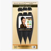 Smart Braid 3X PACK 16" Pre-Stretched I Pre-Pulled Easy Braid Hair, Smart Braid, Beautizone UK
