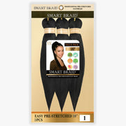 Smart Braid 3X PACK 16" Pre-Stretched I Pre-Pulled Easy Braid Hair, Smart Braid, Beautizone UK