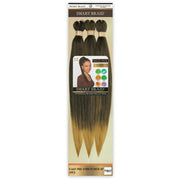 Smart Braid 3X PACK 28" Pre-Stretched I Pre-Plucked l Pre-Pulled Easy Braid Hair, Smart Braid, Beautizone UK