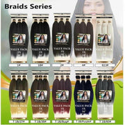 SMART BRAID Pre-Stretched I Pre-Plucked l Pre-Pulled Easy Braid Hair - 3 PACK 28 Inch | Beautizone UK
