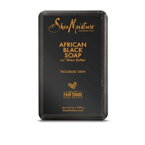 Shea Moisture African Black Soap Bar Soap 8oz, SheaMoisture, Beautizone UK