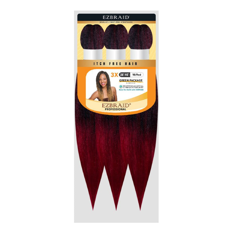 Spetra EZ Braid 20" - 3X Value Pack Pre-Stretched Braid Solution, Spetra, Beautizone UK