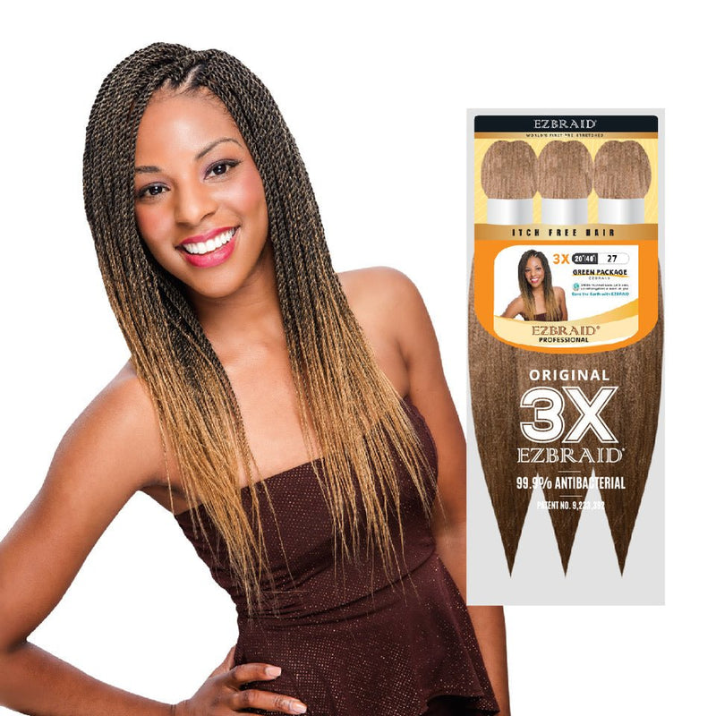 Spetra EZ Braid 20" - 3X Value Pack Pre-Stretched Braid Solution, Spetra, Beautizone UK