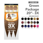 Spetra EZ Braid 20" - 3X Value Pack Pre-Stretched Braid Solution, Spetra, Beautizone UK