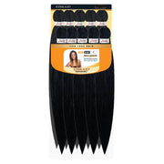 Spetra EZ Braid 26" - 10X Value Pack Pre Stretched Braiding Hair, Spectra, Beautizone UK