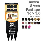 Spetra EZ Braid 36" - 3X Value Pack Pre Stretched Braiding Hair, Spetra, Beautizone UK