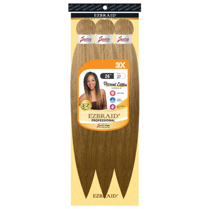 Pack of 3 - 26 Innocence Spectra EZ Braid Hair Pre-Stretched