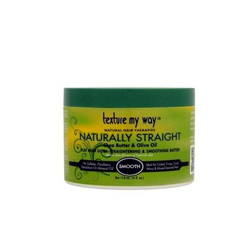 Texture My Way Naturally Straight Flat Iron Ultra Straightening And Smoothing Butter 118ml, texture my way, Beautizone UK