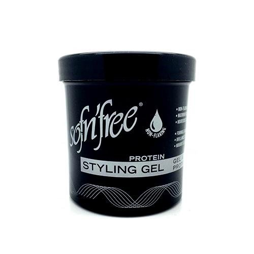 Sof N Free Protein Styling Gel Black 425g, Sof n free, Beautizone UK