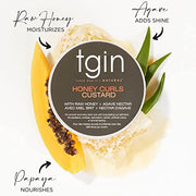 tgin Honey Curls Custard For Natural Hair - Dry Hair - Curly Hair - Damaged Hair 340g, TGIN, Beautizone UK