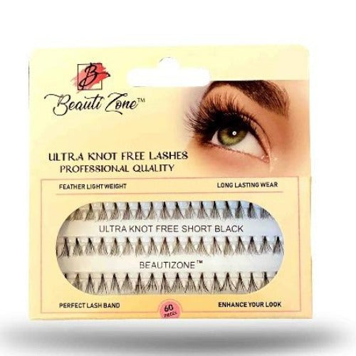 Ultra Knot Free Individual Eyelashes Cluster Lashes 60 Pieces, Beautizone, Beautizone UK