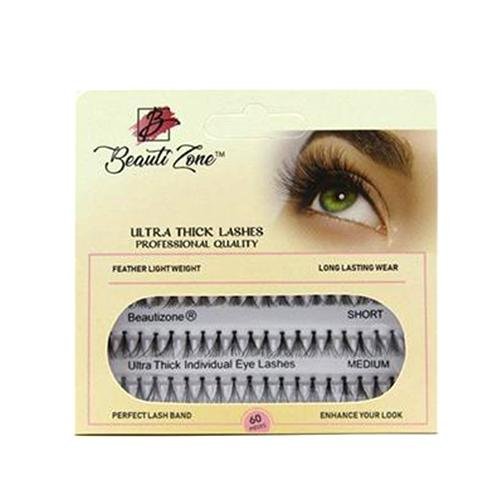 Ultra Thick Individual Cluster Eyelashes - Mix Tray, Beautizone, Beautizone UK